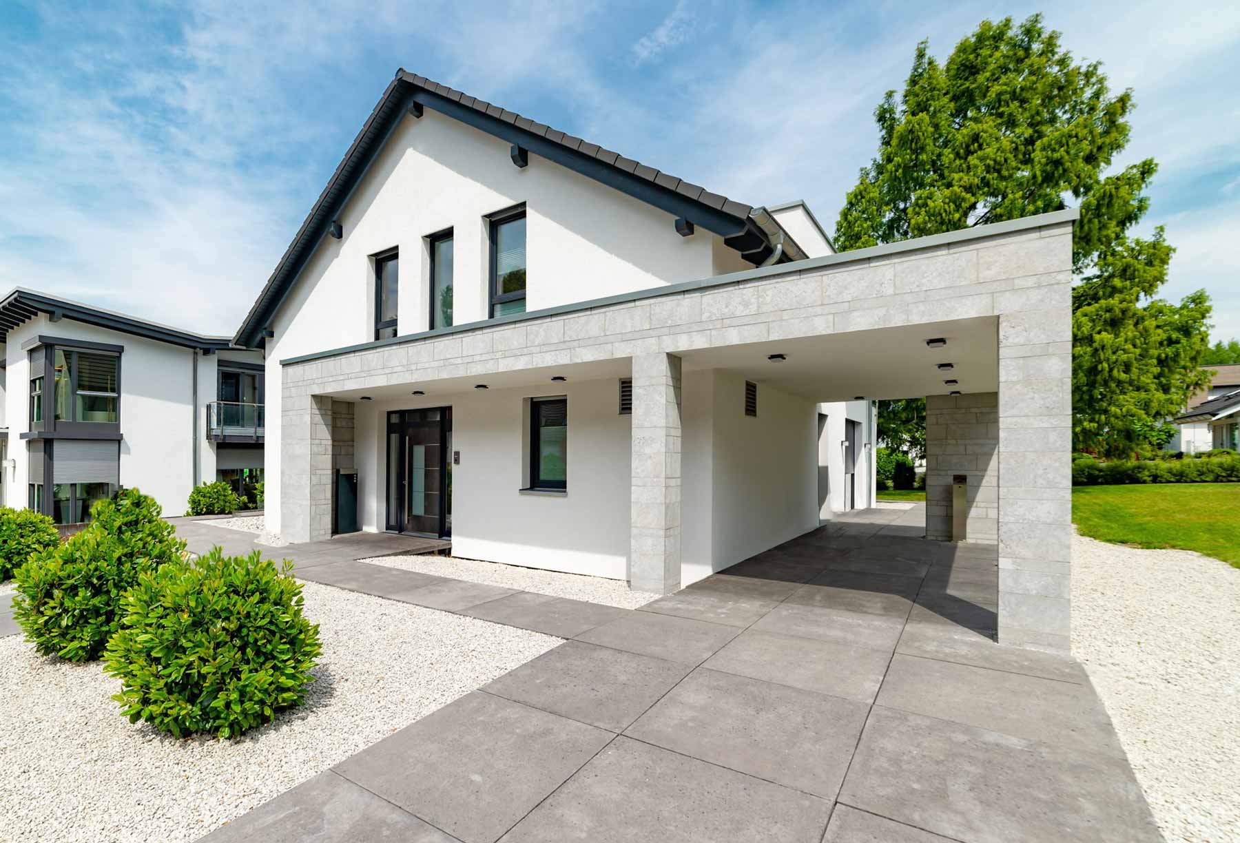Modernes Einfamilienhaus von der Baufirma Kienberger